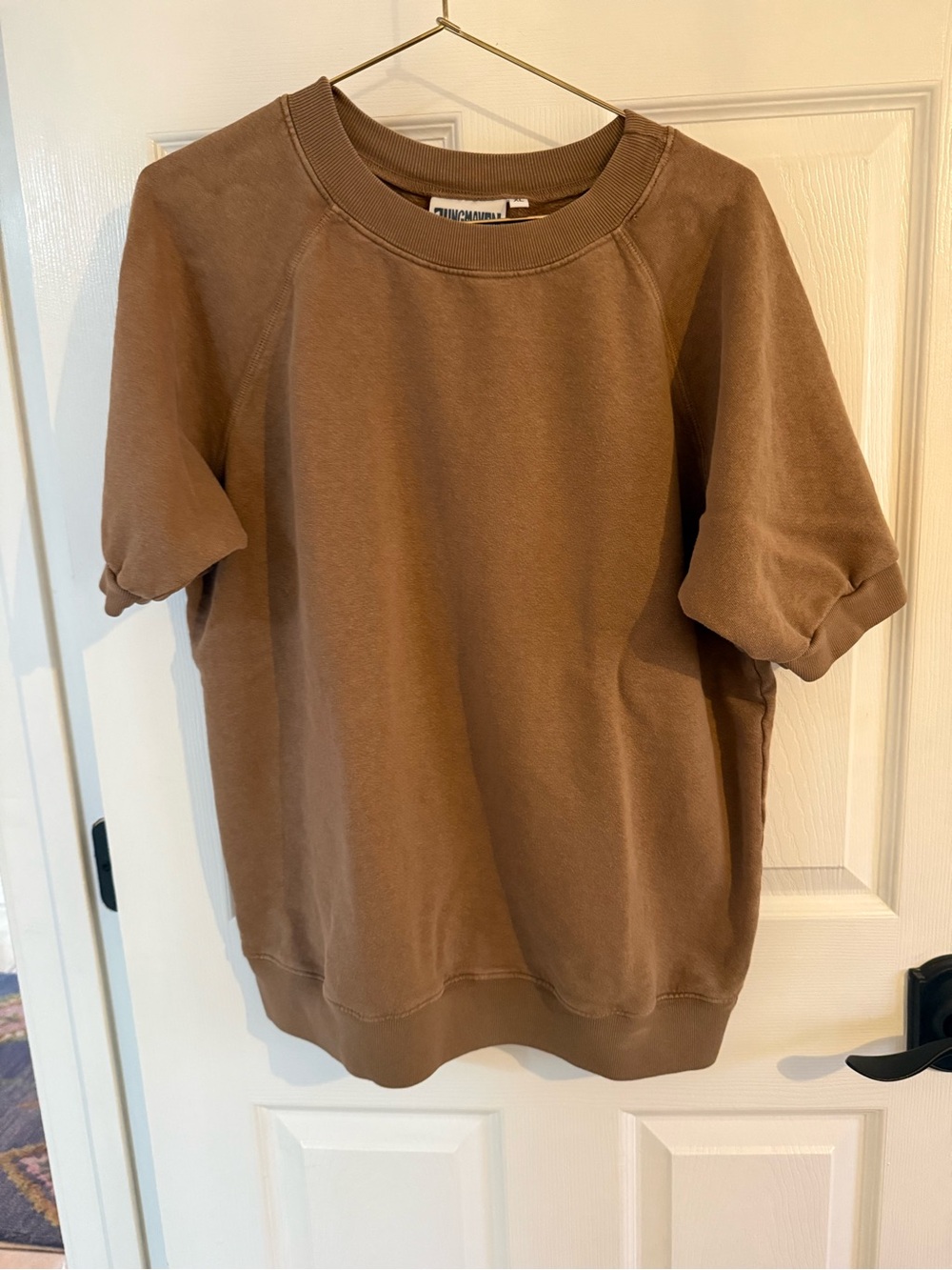 Jungmaven Short Sleeve Crewneck Sweatshirt - Brown